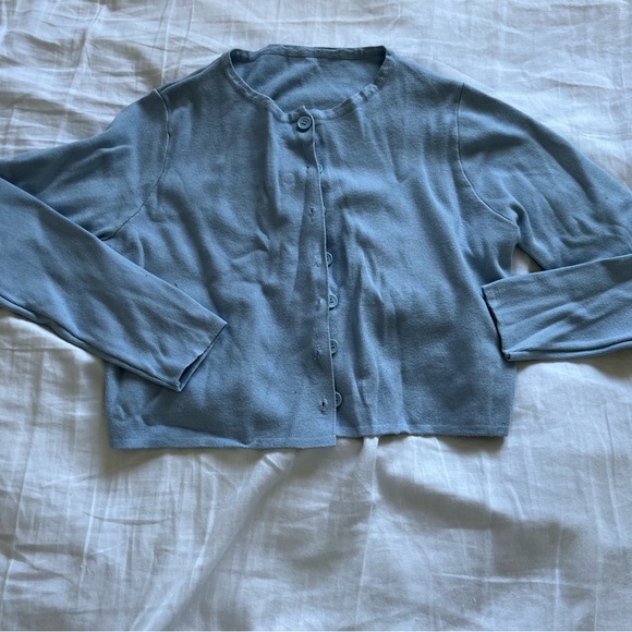 Baby Blue Cardigan - Picture 1 of 3